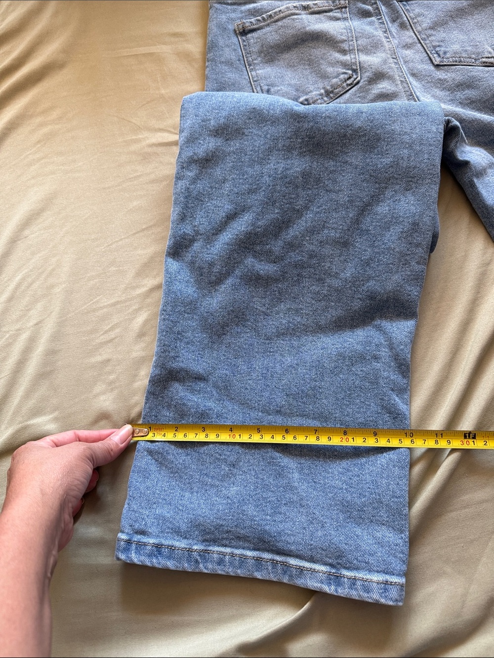 BCBGeneration Light Blue Straight Leg Jeans - Picture 9 of 11